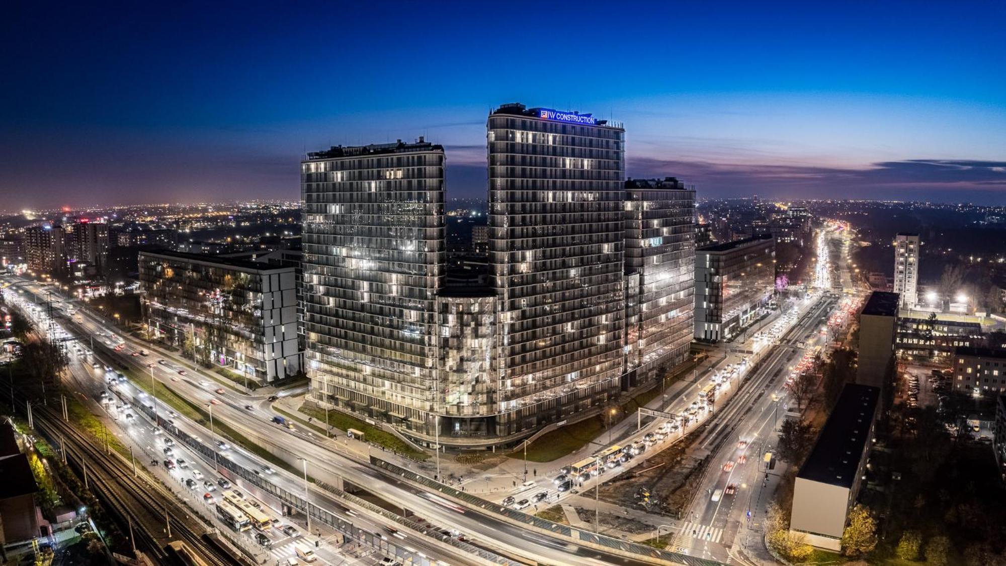 Luxury Design Apartments - Warsaw Tower Bliska Wola Bagian luar foto